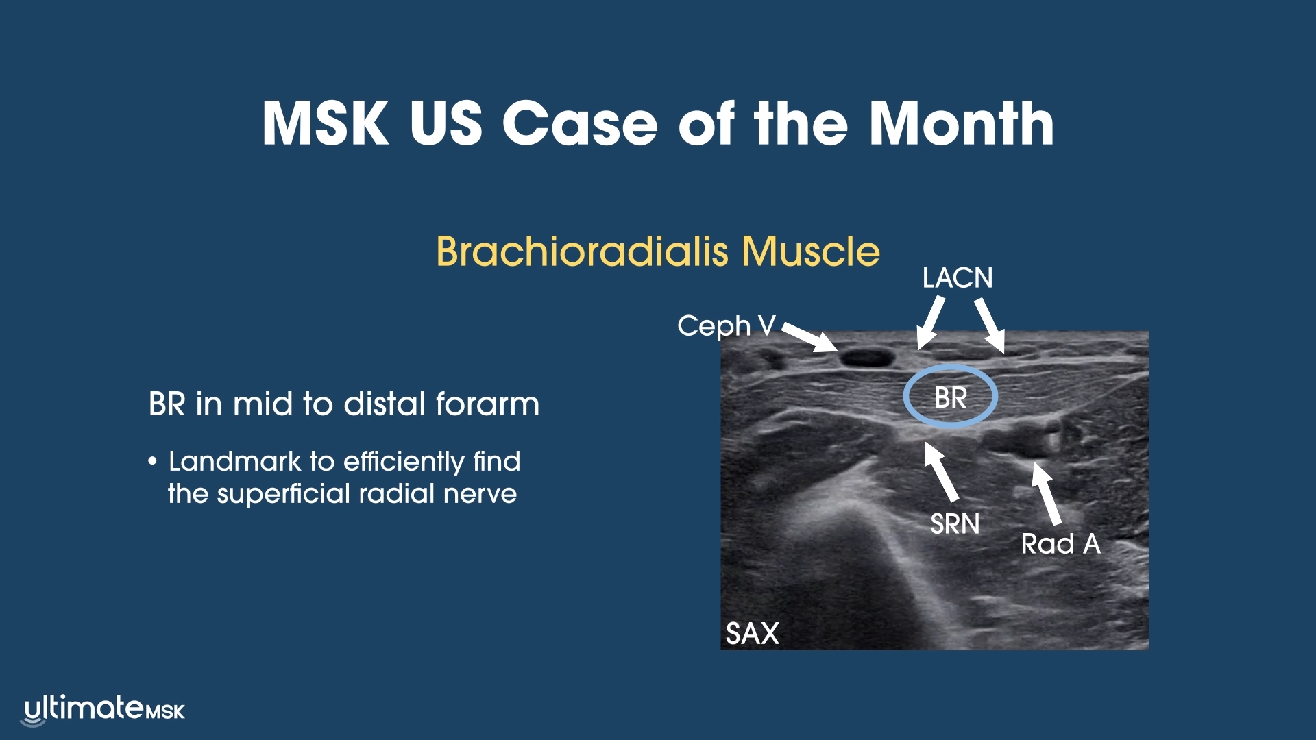 47-year-old with an acute forearm injury